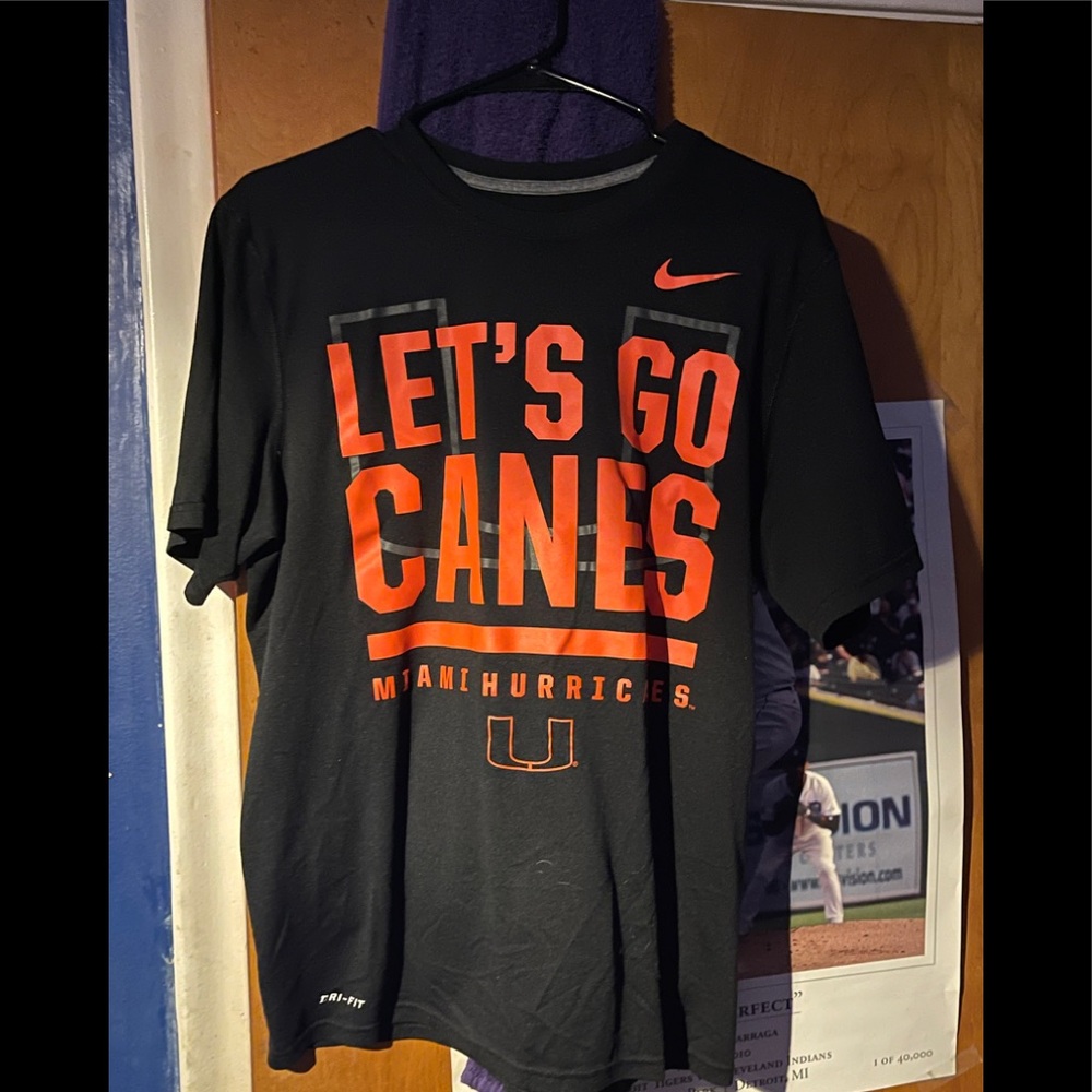 University of Miami T shirt